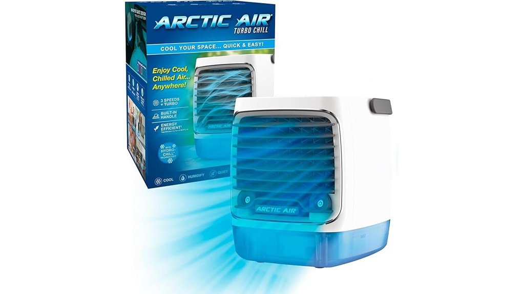 ontel arctic air cooler brand scale