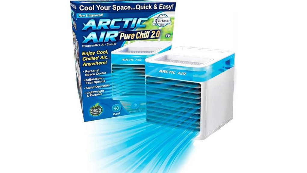 ontel arctic air cooler note four words