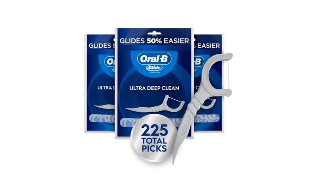 oral b glide deep clean floss picks