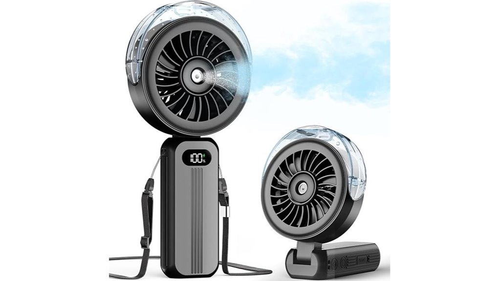 otlonpe handheld misting fan