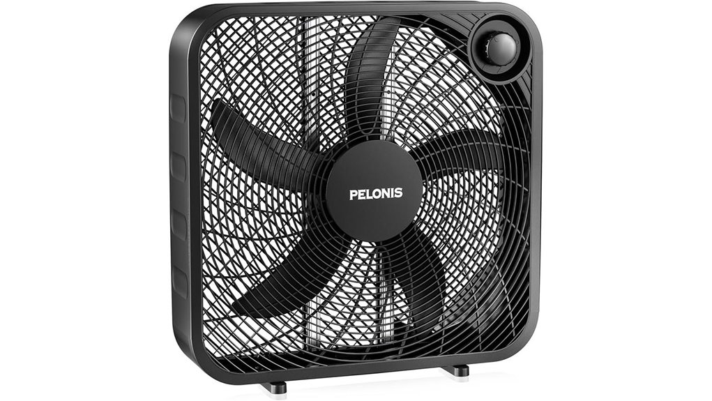 pelonis 20 inch three speed fan