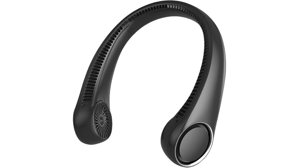 portable 360 bladeless neck fan