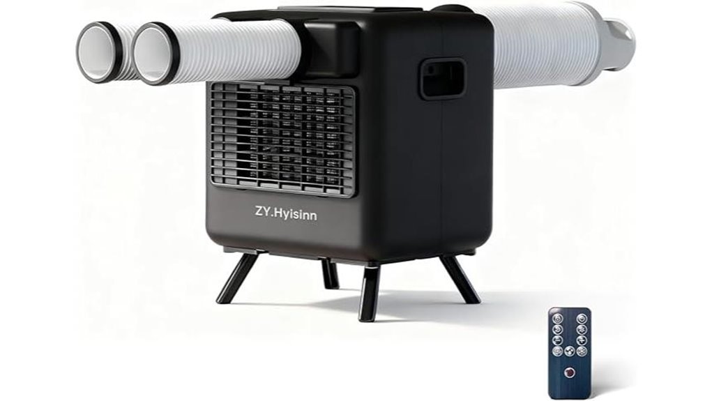 portable ac 3300btu camping tent cooler