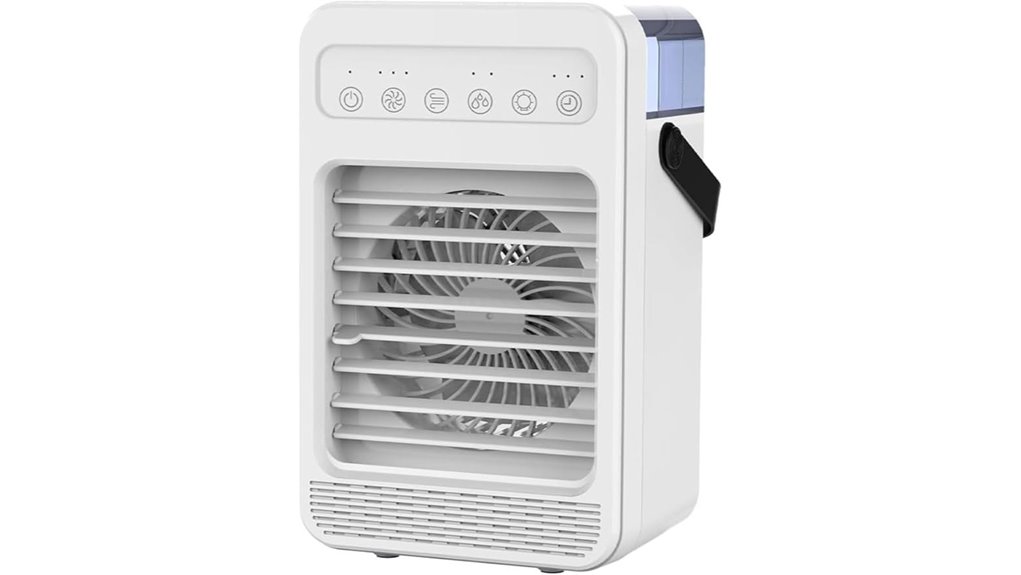 portable mini ac cooler 4 speeds
