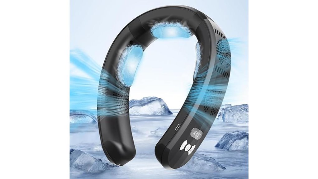 portable neck air conditioner fan