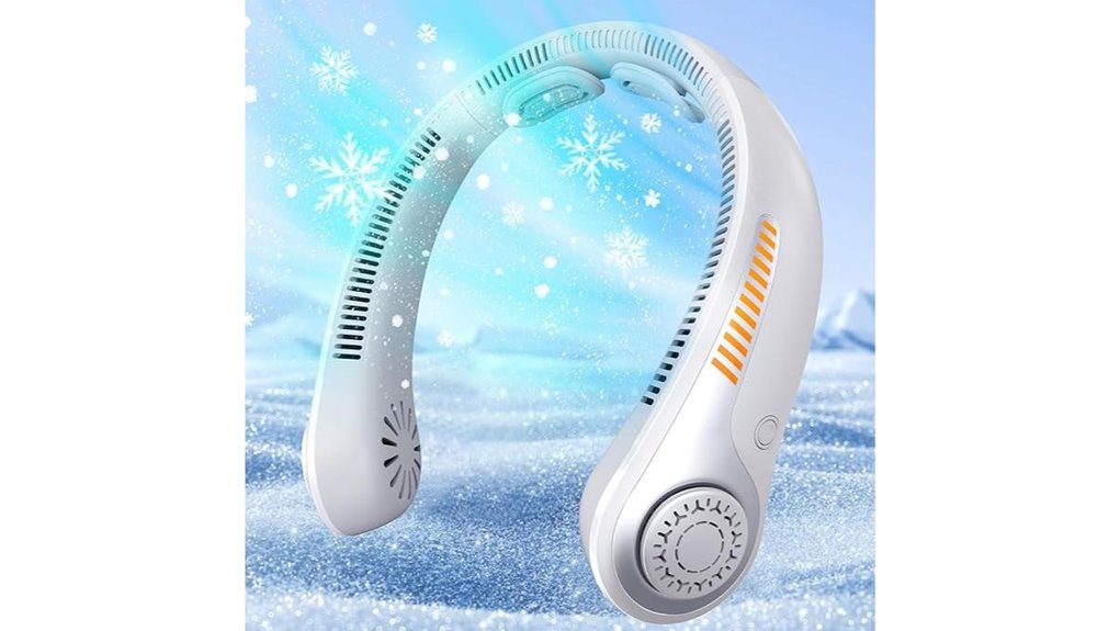 portable neck fan 5 speed