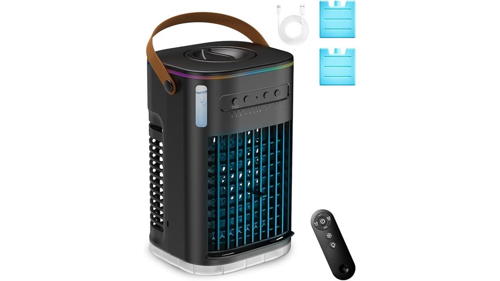 portable usb mini air conditioner with remote