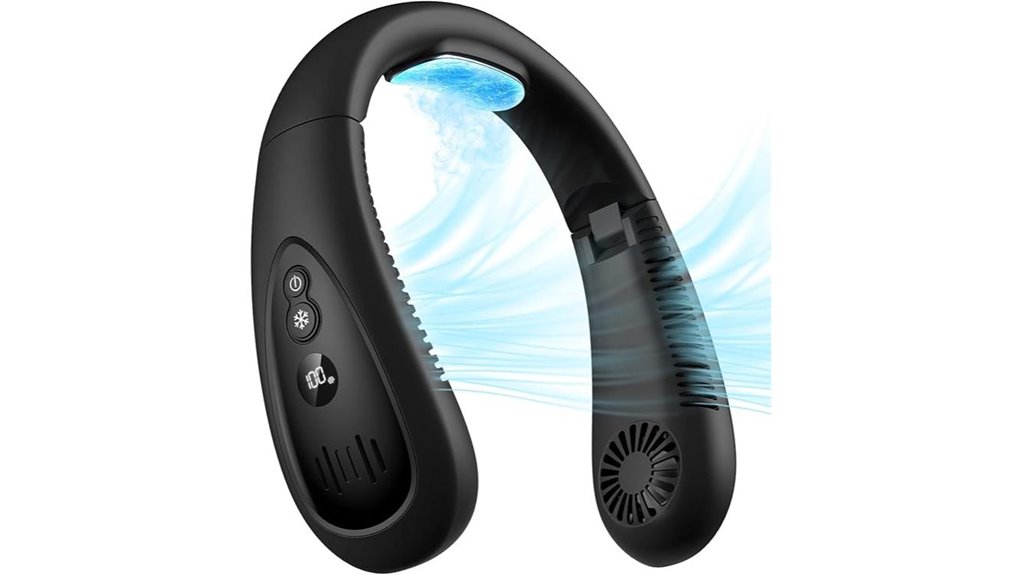 portable usb neck fan with 5000mah
