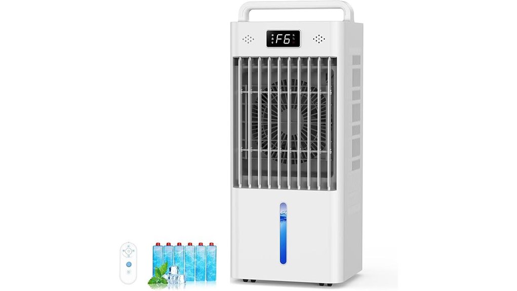 portable windowless 3 in 1 evaporative cooler