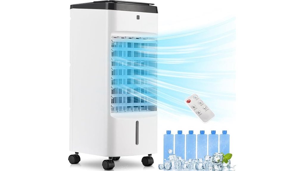 portably air conditioner with heater