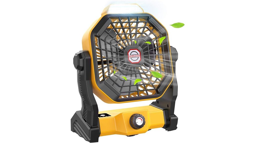 rechargeable 9 portable fan