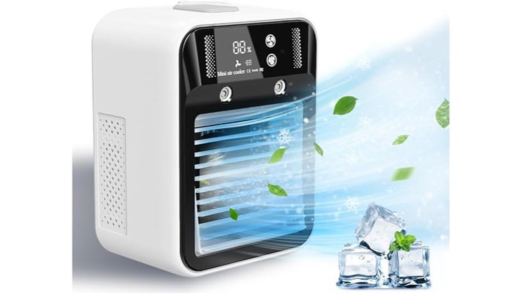rechargeable portable ac cooler