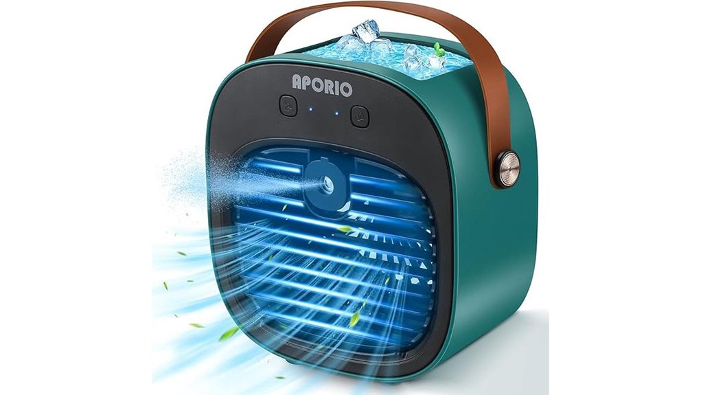rechargeable portable air cooler