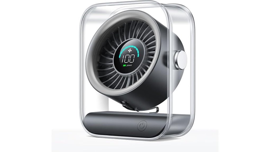rechargeable usb desk fan