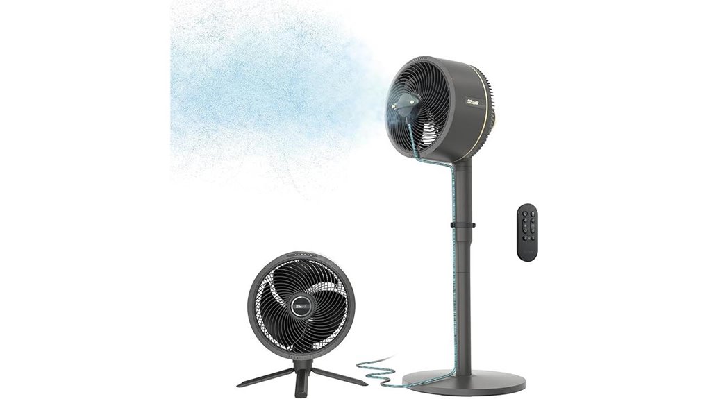 shark flexbreeze fan oscillating attachment