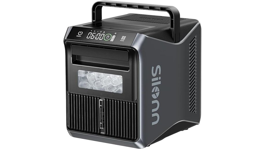 silonn ice maker 9 cubes