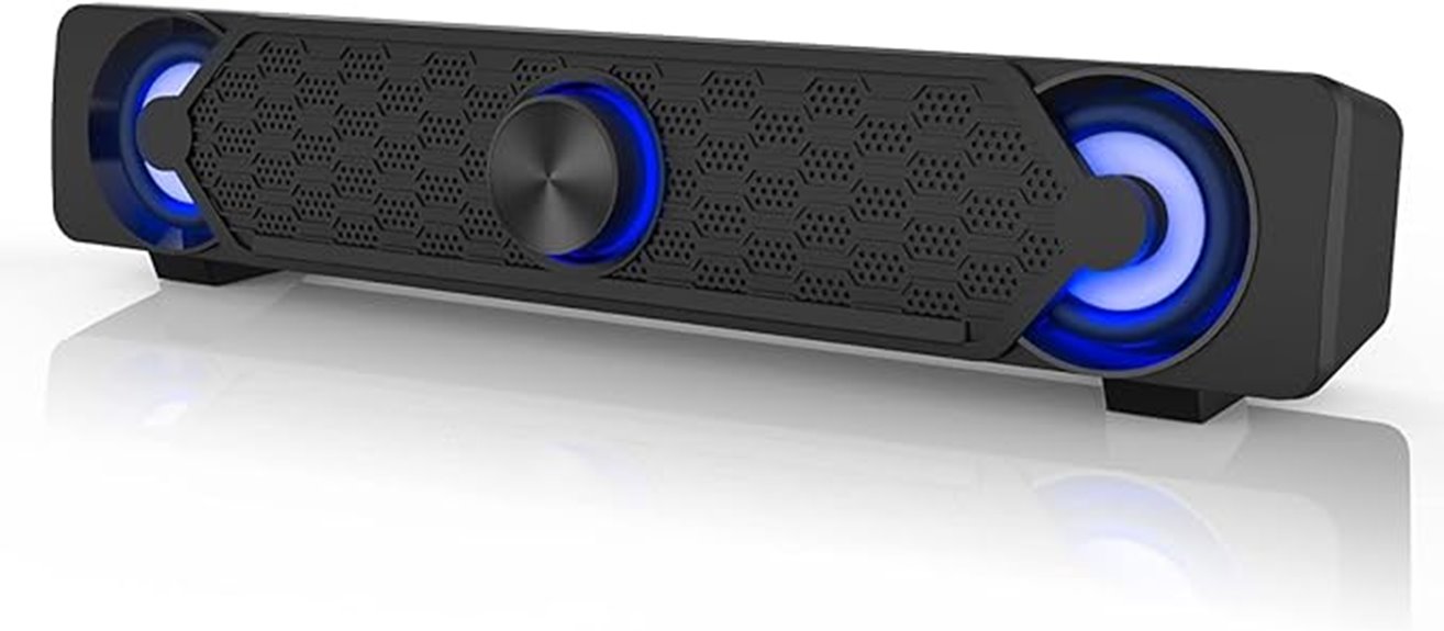 smalody desktop pc speakers