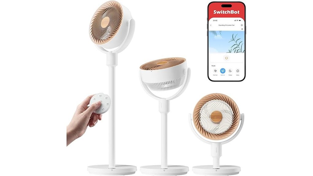 switchbot pedestal fan with remote