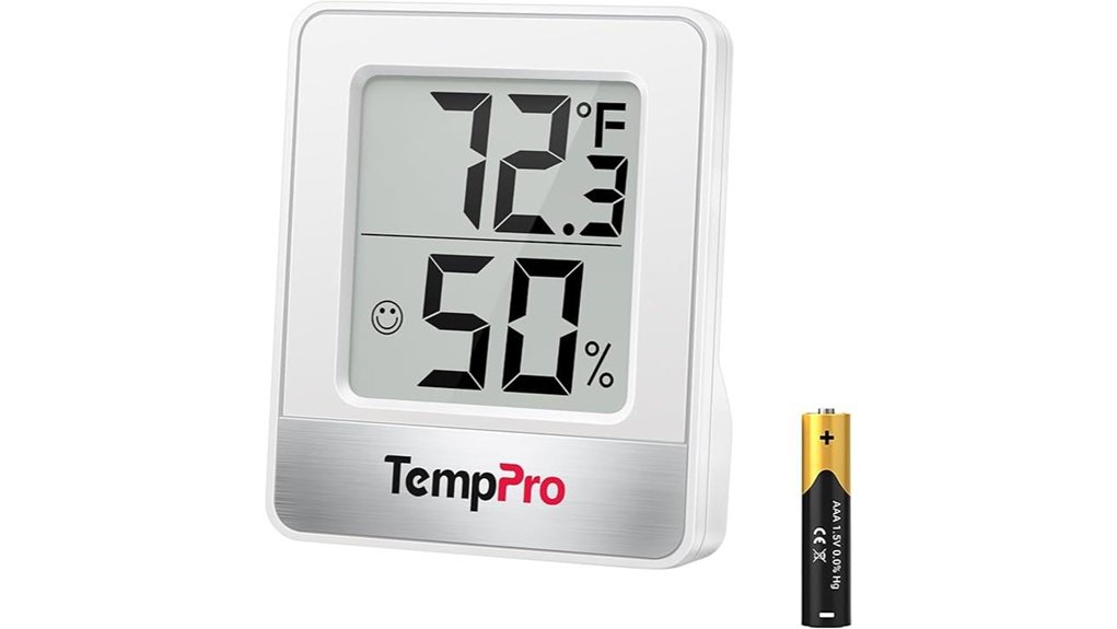 temppro tp49 digital hygrometer and thermometer