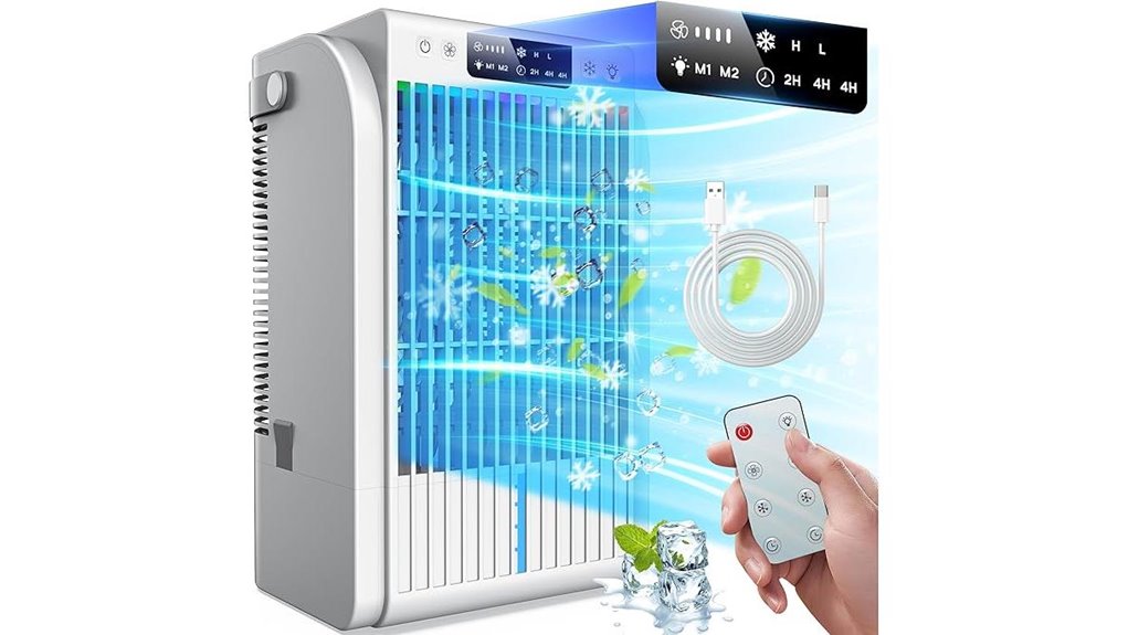 three speed portable ac cooler