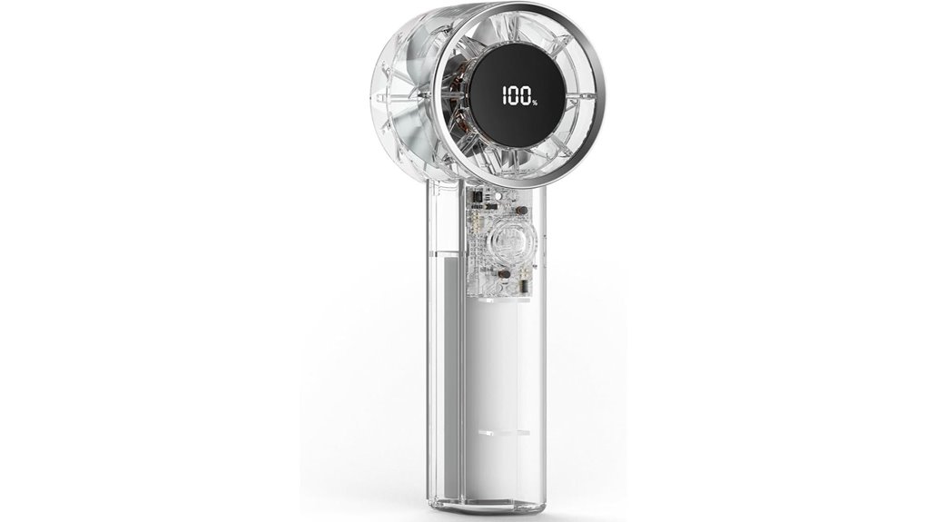 tripole portable handheld fan