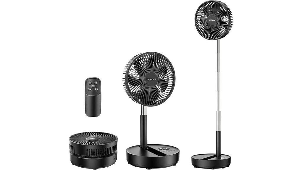 tripole portable standing fan