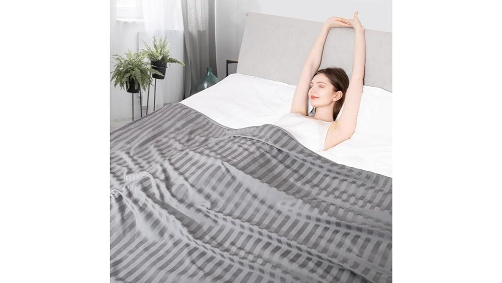 twin cooling blanket with arc chill