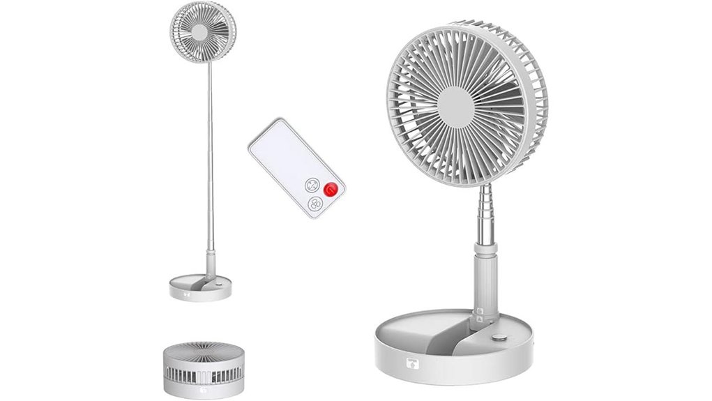 un unitedtime foldable desk fan