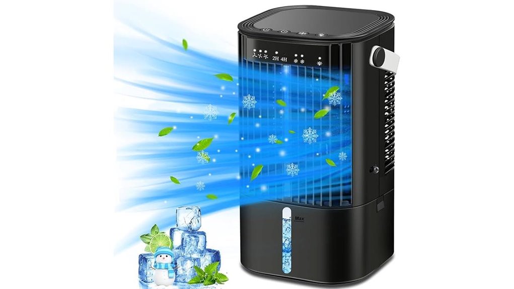 upgraded portable ac evaporative cooler