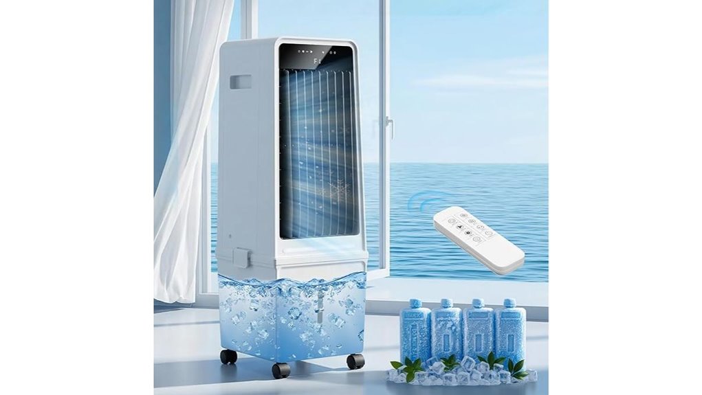 uthfy evaporative cooler detachable tank