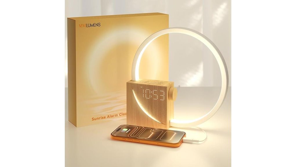 vivilumens sunrise alarm clock