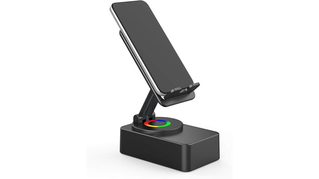 wireless charging speaker stand