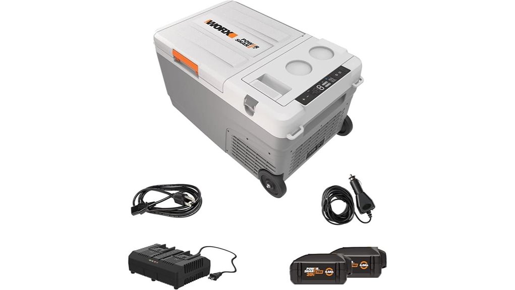 worx cooler with power share