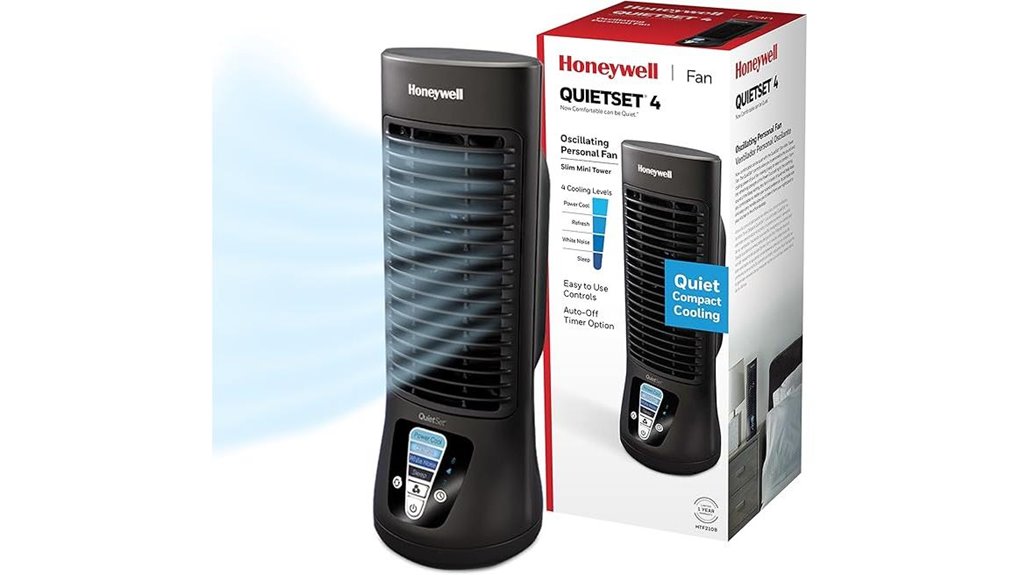 honeywell quiet 4 speed fan